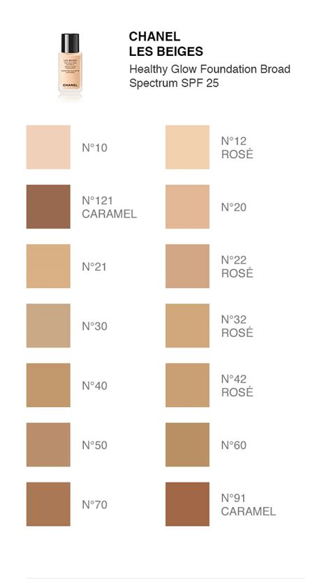 chanel foundation waterbasis|chanel les beiges colour chart.